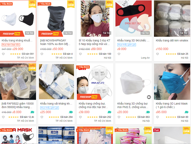 Nearly 16,200 online stores sanctioned for profiting from COVID-19 hinh anh 1