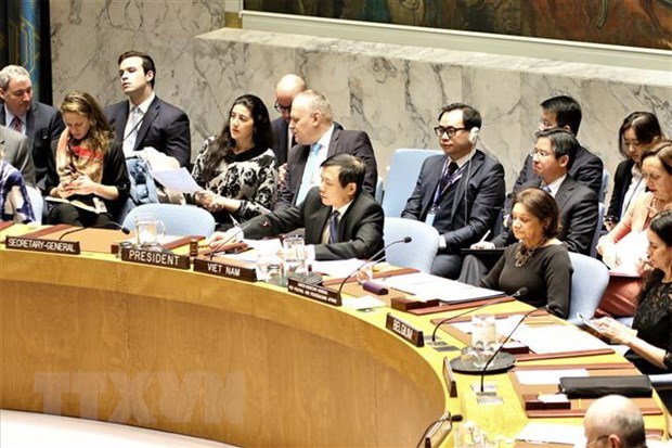 Vietnam completes report on UNSC presidency month hinh anh 1