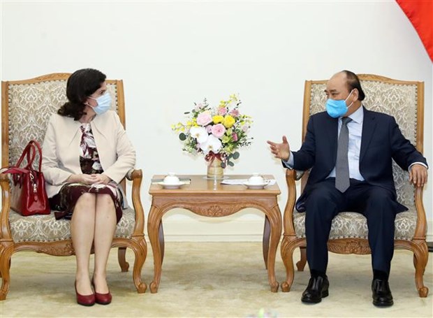 Vietnam pledges assistance to Cuba over COVID-19 combat: PM hinh anh 1