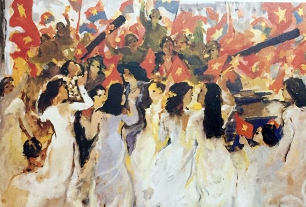 Exhibition showcasing reunification art available to view online hinh anh 1
