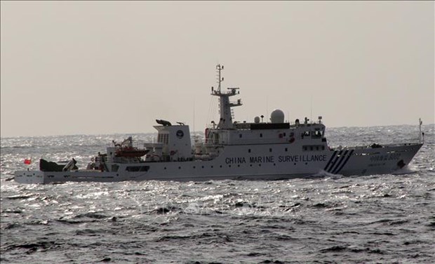 Japan concerned over China's establishment of districts in East Sea