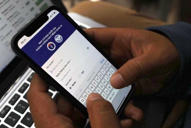 New version introduced for voluntary health declaration app NCOVI hinh anh 1