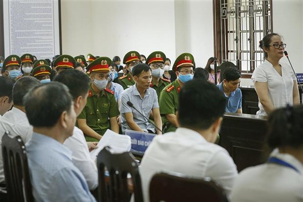 First instance trial on exam cheating scandal in Hoa Binh opens hinh anh 1