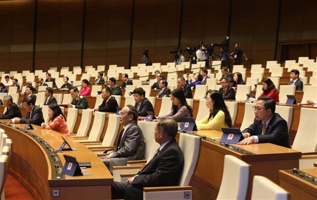 First working day of 14th National Assembly’s ninth session hinh anh 1