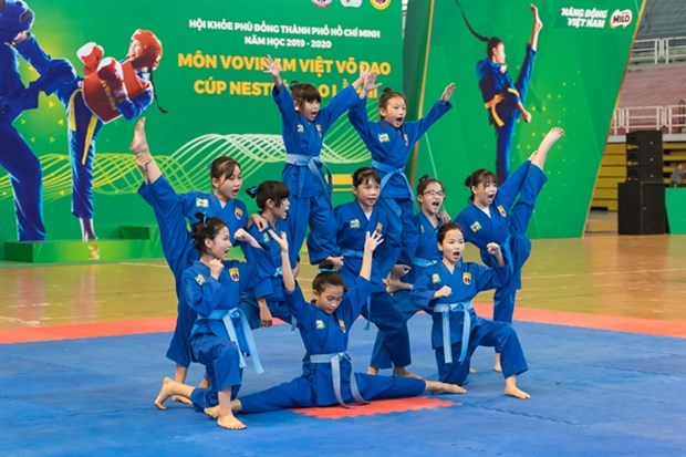 Student Vovinam tournament begins in HCM City