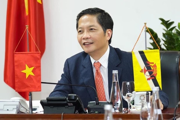 Vietnam, Brunei agree to strive for prompt opening of trade routes