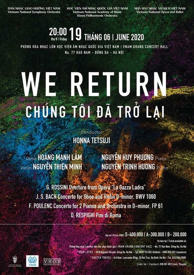 Hanoi concert to honour forefront ‘soldiers’ in COVID-19 fight
