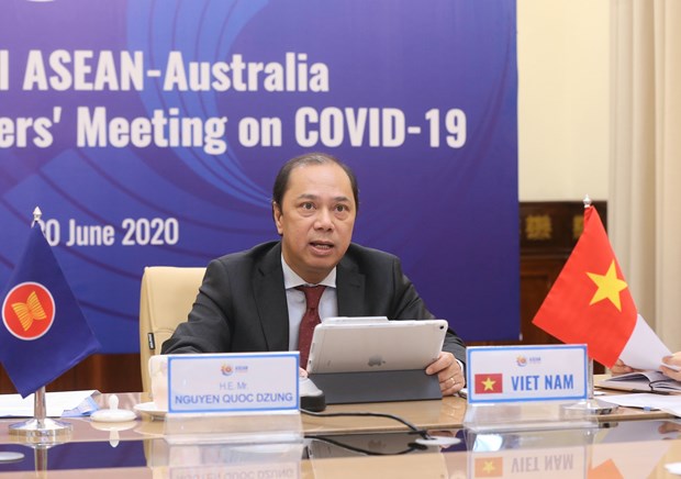 ASEAN, Australian ministers hold special online meeting on COVID-19