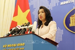 Vietnam objects to China’s military drills in Hoang Sa