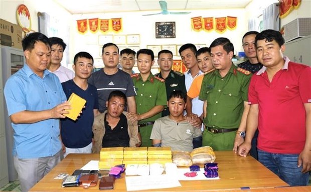 Large haul of drugs seized in Dien Bien