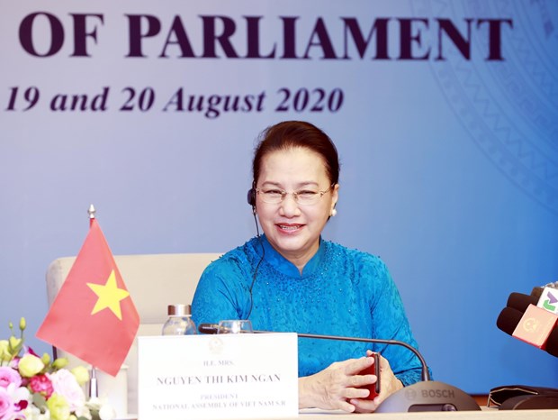 NA Chairwoman Nguyen Thi Kim Ngan attends fifth World Conference of Speakers of Parliament