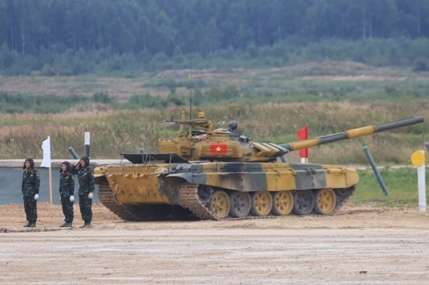 Vietnam’s tank crew secures group’s second place at Army Games