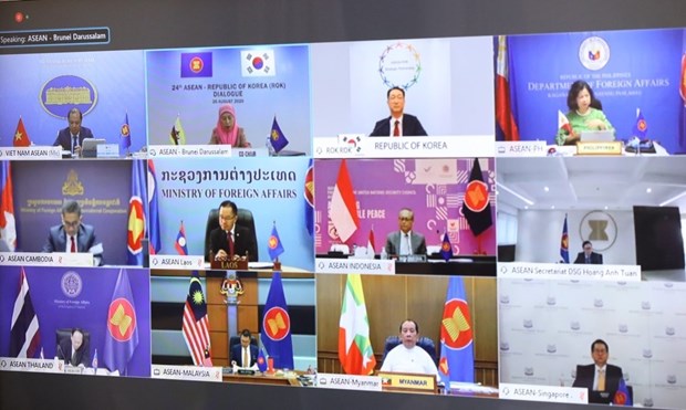 ASEAN, RoK hold 24th dialogue hinh anh 1
