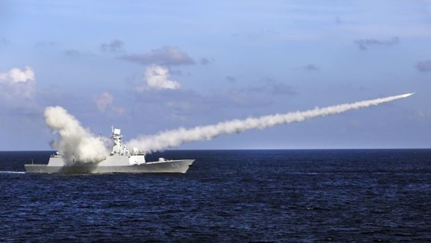 US condemns China’s firing of missiles in East Sea hinh anh 1