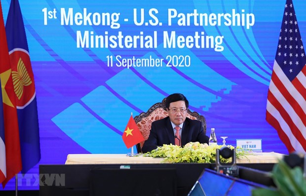 First Mekong-US Partnership Ministerial Meeting held virtually