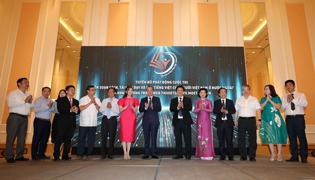 Contest launched promoting Vietnamese language teaching for overseas Vietnamese hinh anh 1