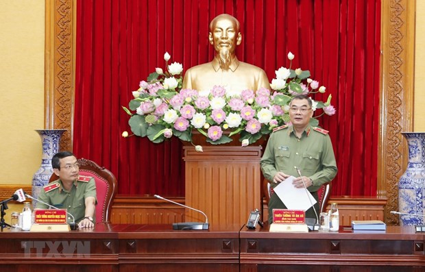 7th Congress of Central Public Security Party Organisation on horizon hinh anh 1