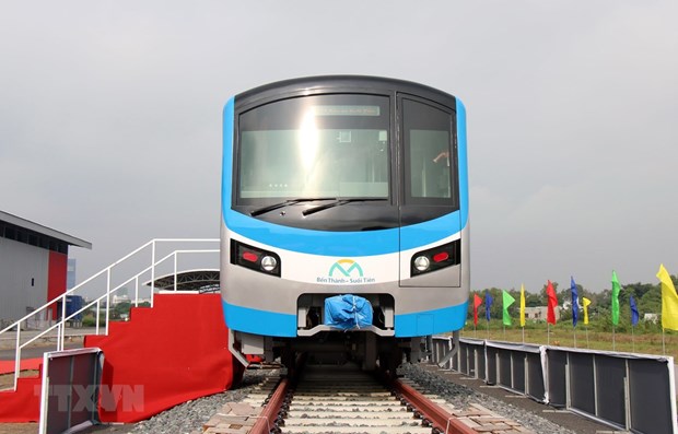 HCM City receives first train for Metro Line No 1