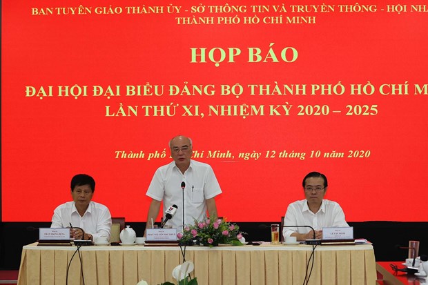 HCM City’s 11th Party Congress to officially open on Oct 15 morning