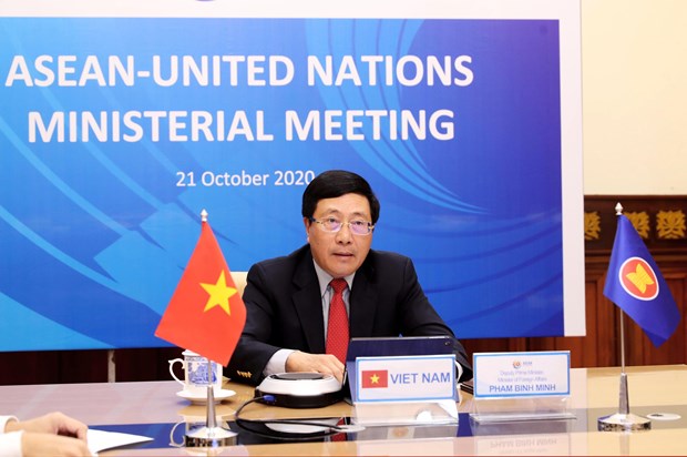 ASEAN, UN officials gather at ministerial meeting hinh anh 1