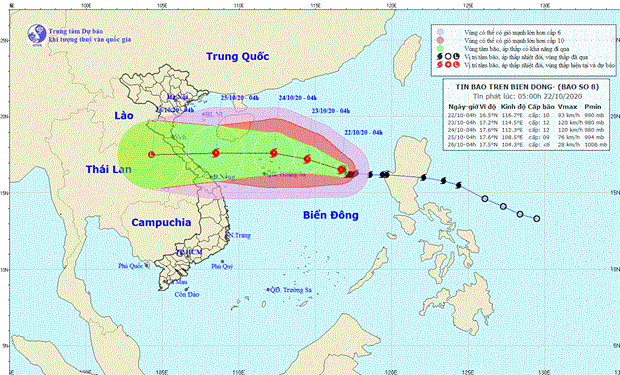 Storm Saudel moves west-northwest hinh anh 1