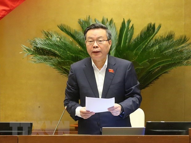 First plenary session of 14th NA’s 10th meeting opens hinh anh 1