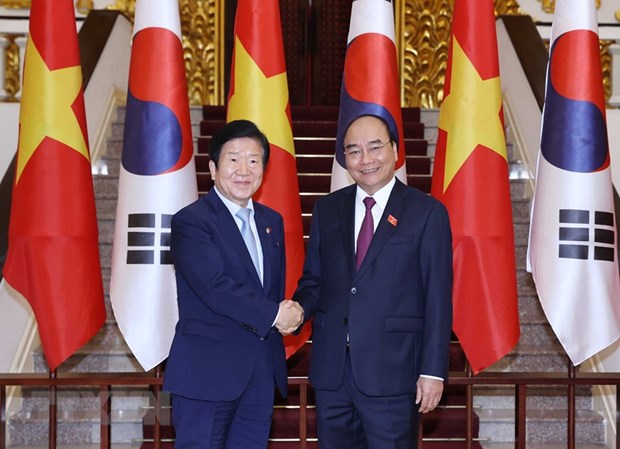 Prime Minister hosts RoK NA Speaker hinh anh 1