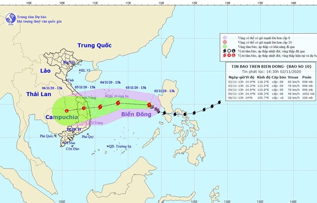 Storm Goni to batter central region with torrential downpour