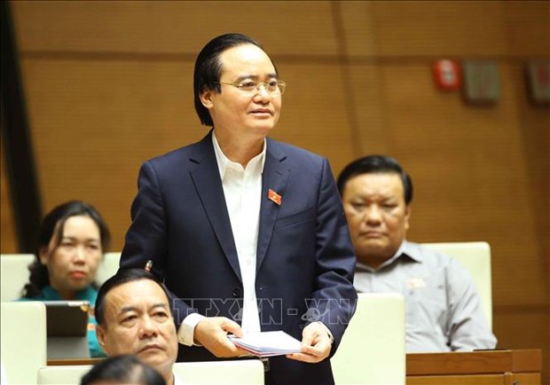 NA deputies scrutinise budget for new textbooks hinh anh 1
