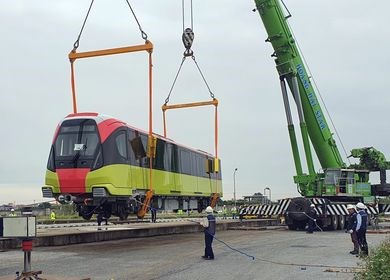Violations found at elevated railway project in Hanoi