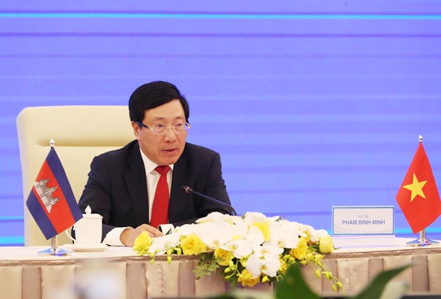 Vietnam, Cambodia work to further promote comprehensive cooperation hinh anh 1