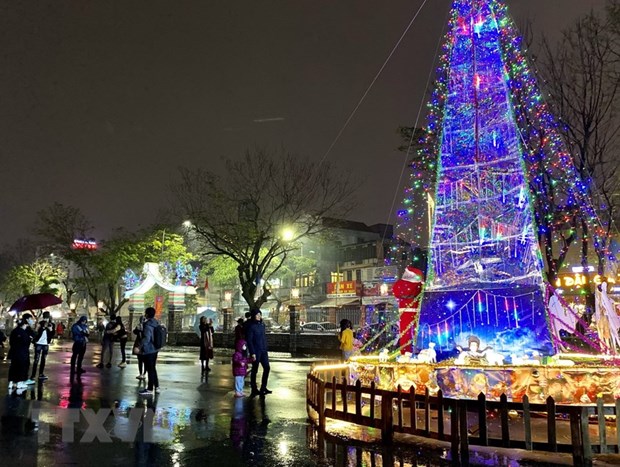 Christmas atmosphere overwhelms localities nationwide hinh anh 4
