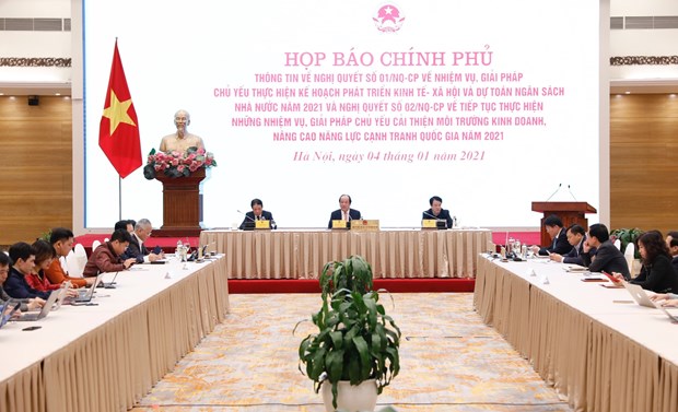 Gov't issues resolutions to develop socio-economy, improve business climate