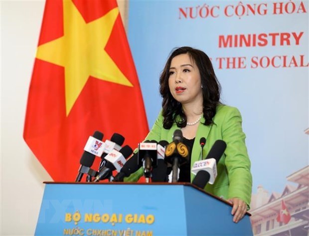 Vietnam ensures safety, rights of Vietnamese sailors aboard detained Korean tanker hinh anh 1