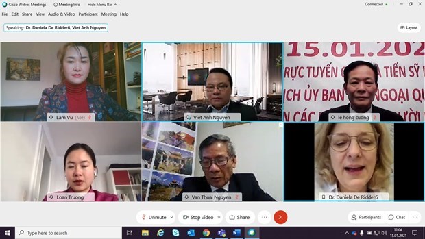 German Bundestag Foreign Affairs Committee hosts webinar on East Sea issue hinh anh 1