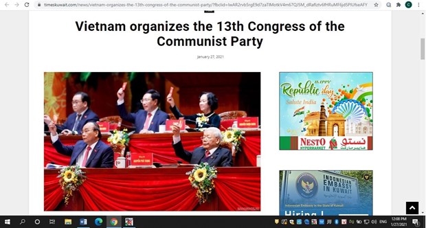 Vietnam makes a mark with breakthroughs amid difficulties: Kuwaiti news portal hinh anh 1