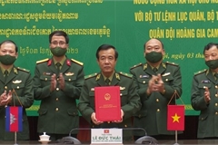 Vietnam, Cambodia’s border guard forces step up cooperation