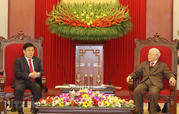 Top leaders welcomes Chinese Minister of Public Security