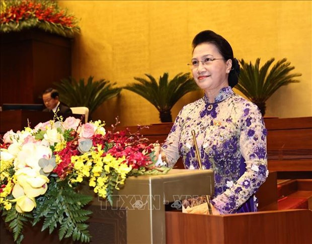 14th National Assembly’s 11th sitting opens hinh anh 2