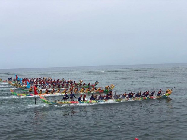 Ly Son island district’s boat racing festival becomes national heritage