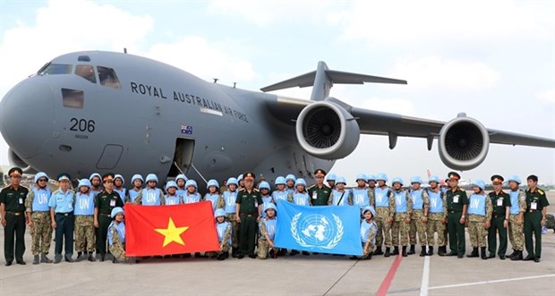 Vietnam, Australia cooperate in UN peacekeeping mission in South Sudan hinh anh 1