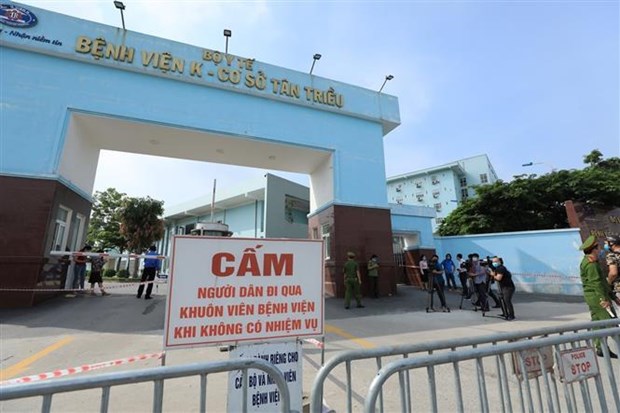 National Cancer Hospital put under lockdown, more infections detected hinh anh 1