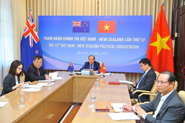 Vietnam, New Zealand hold 12th political consultation hinh anh 1