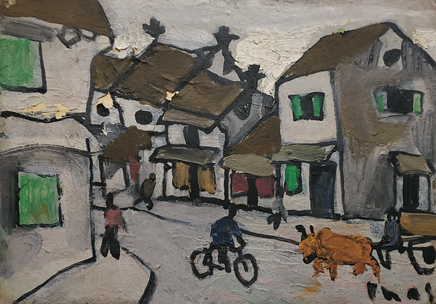 Bui Xuan Phai’s paintings to be auctioned in Singapore