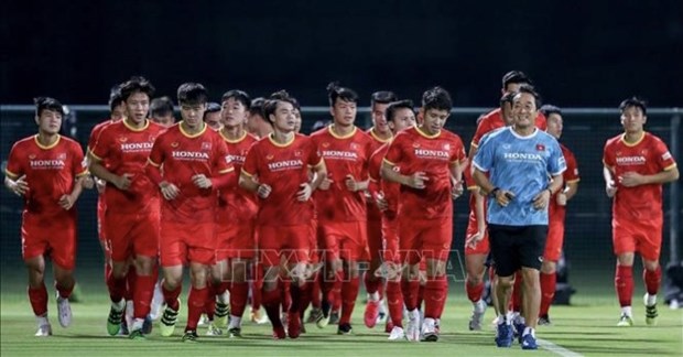 Both Vietnam, UAE determined to gain win in World Cup qualifying match hinh anh 1