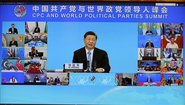 Party chief attends CPC and World Political Parties Summit hinh anh 2