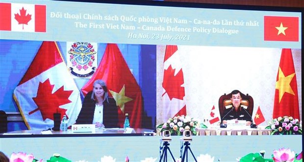 Vietnam, Canada hold first online defence policy dialogue