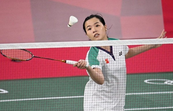 Vietnamese female badminton player wins first game at Tokyo 2020 Olympics hinh anh 1