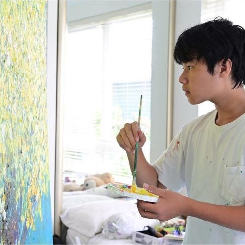 14-year-old painter donates over $130,000 to COVID-19 fund