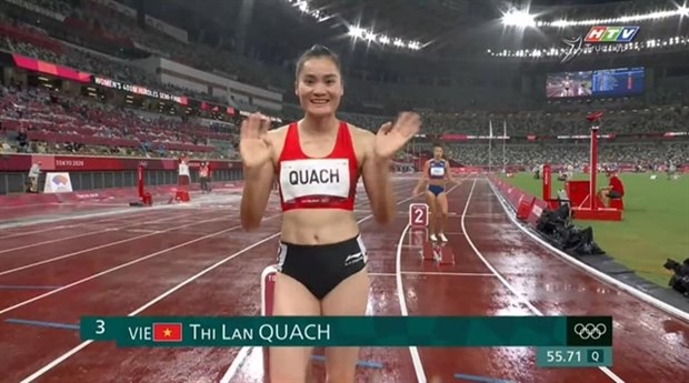 Runner Quach Thi Lan ends Olympic journey